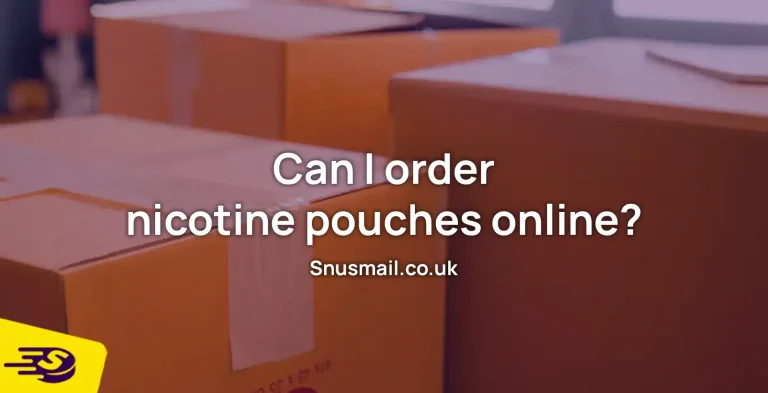 Can I order nicotine pouches by mail?