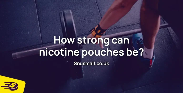 How strong can nicotine pouches be?