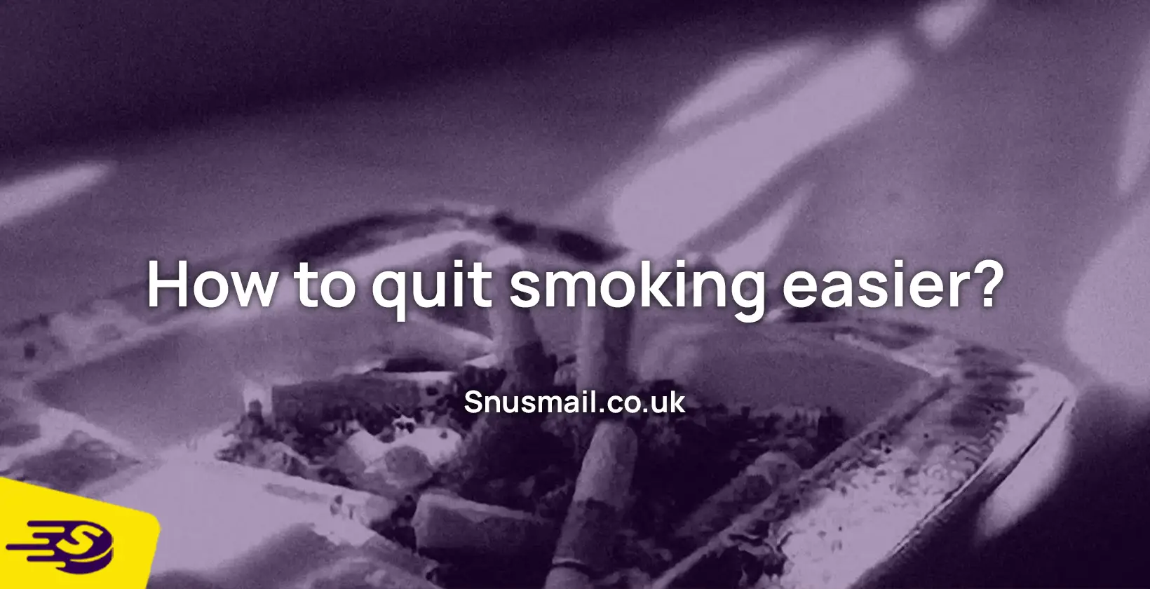 how to quit smoking easier