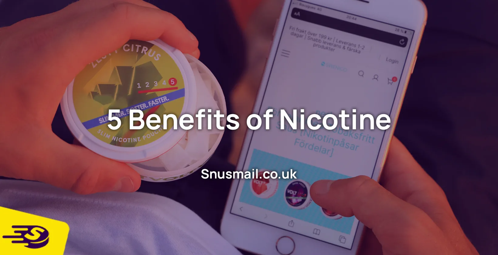 benefits of using nicotine