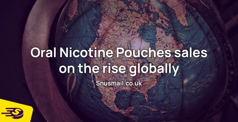 Oral Nicotine Pouches sales on the rise globally