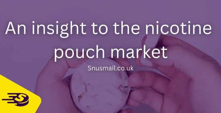 An Insight To The Nicotine Pouch Market
