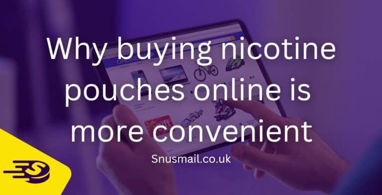 Why Buying Nicotine Pouches Online Is More Convenient