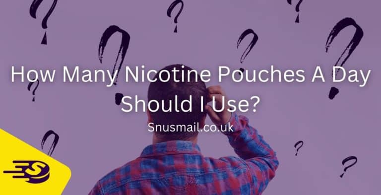 How Many Nicotine Pouches A Day Should I Use?
